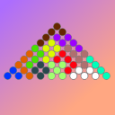 Pyramid Puzzles: Tangram Icon