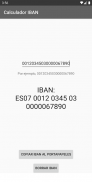 Calculador IBAN (España) screenshot 0