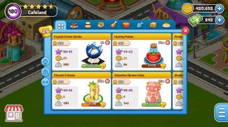 レストランゲーム - Cafeland screenshot 2