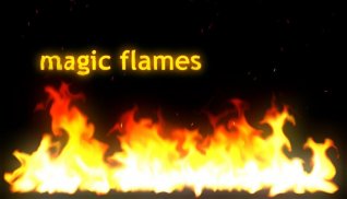 Magic Flames Free - fire live wallpaper simulation screenshot 9