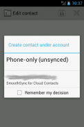 SmoothSync for Cloud Contacts screenshot 5