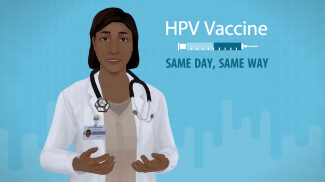 HPV Vaccine: Same Way, Same Day screenshot 0