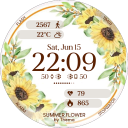 Summer Flower Watch Face