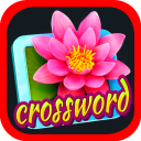 Flower crossword puzzle games Icon