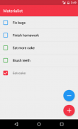 Materialist (Todo List) screenshot 2