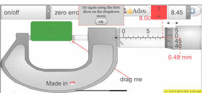 Micrometer Simulator screenshot 6