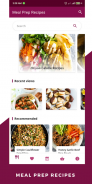 Meal Prep: Healthy Recipes cooking free app screenshot 0