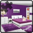 Luxury Bedrooms Design Puzzle Icon