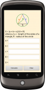 Área de um triângulo fórmula screenshot 5