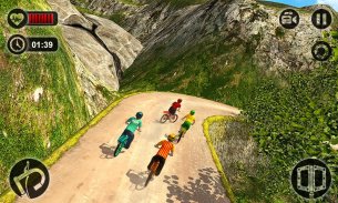 Taksi Sepeda Anak Sim 2018: Balapan BMX Offroad screenshot 3