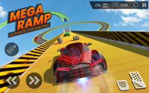 Car Racing Mega Ramps Stunt 3D screenshot 2