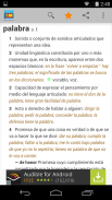 Diccionario de español screenshot 2