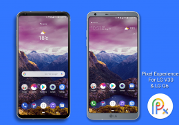 Pixel Experience Theme for LG V30 LG G6 LG V20 screenshot 0