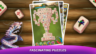 Mahjong Village - 페어 매칭 퍼즐 게임 screenshot 0