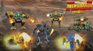 Multi Robot Mech Car Warrior Game - Robot Car Game screenshot 4