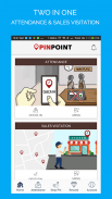 Pin Point - Geo Attendance Checkpoint by RED Point screenshot 1