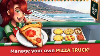 Pizza Truck California - Fast Food Cooking Game screenshot 0