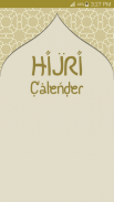 Islamic Hijri Calendar screenshot 0