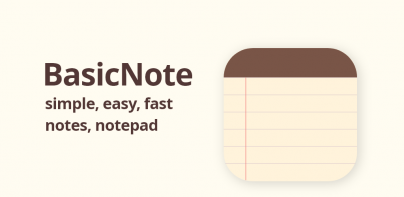 BasicNote - Notițe, Notepad