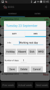 Bus Driver Duty Schedule Lite screenshot 3