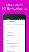 Kyrgyzstan Offline Map and Tra screenshot 1