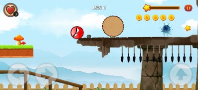 Red Jump Ball Jungle Adventure screenshot 0