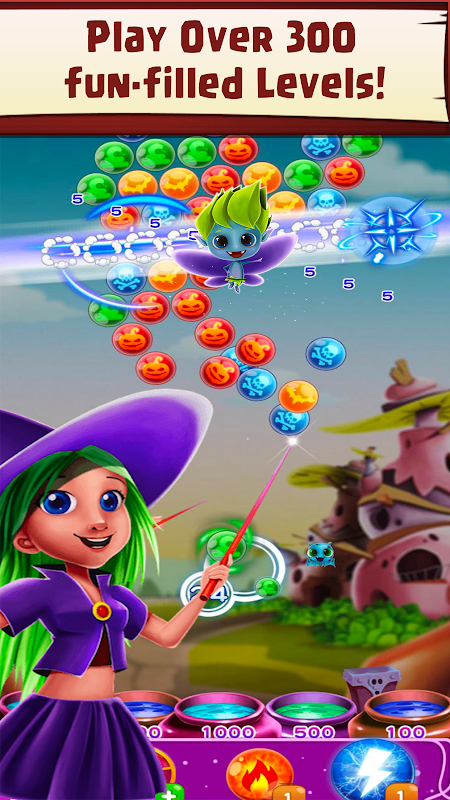 Witch Magic: Bubble Shooter Unlimited Coins MOD APK