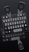 ثيم لوحة المفاتيح Simply Black screenshot 1