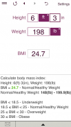 TDEE + BMR + BMI Calculator screenshot 9