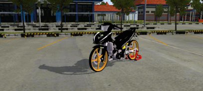 Mod Bussid Motor Drag Herex screenshot 2