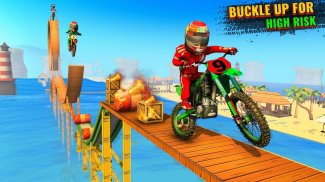 Beach Bike Stunts Ramp Bike Racing Game screenshot 3