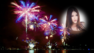 Firework photo frames costume montage editor screenshot 3