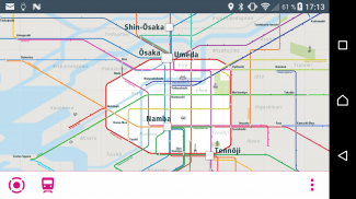 Osaka Rail Map screenshot 9