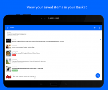 Basket - Bookmark Organizing and Read Later app screenshot 0