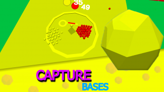 Crowd of Balls: Capture bases! screenshot 1