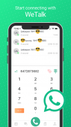WeTalk - 免费国际长途电话,短信,彩信,电话录音 screenshot 14