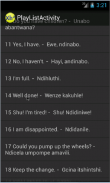 Xhosa Phrases 2 language tutor screenshot 1