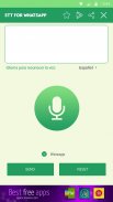 Discours audio au texte pour WhatsApp screenshot 0
