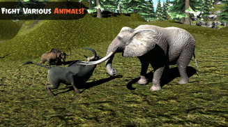 Wild Angry Bull, Jungle Attack screenshot 0