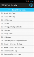 HTML Tutorial Programs screenshot 2