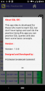 SQL Practice IDE screenshot 0