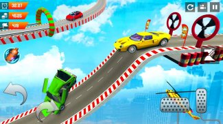 Mega Ramp Car Stunt Driver: Free Jumping Ramps screenshot 5