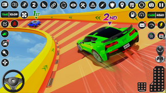 imposible pistas coche acrobacias conducción juego screenshot 1