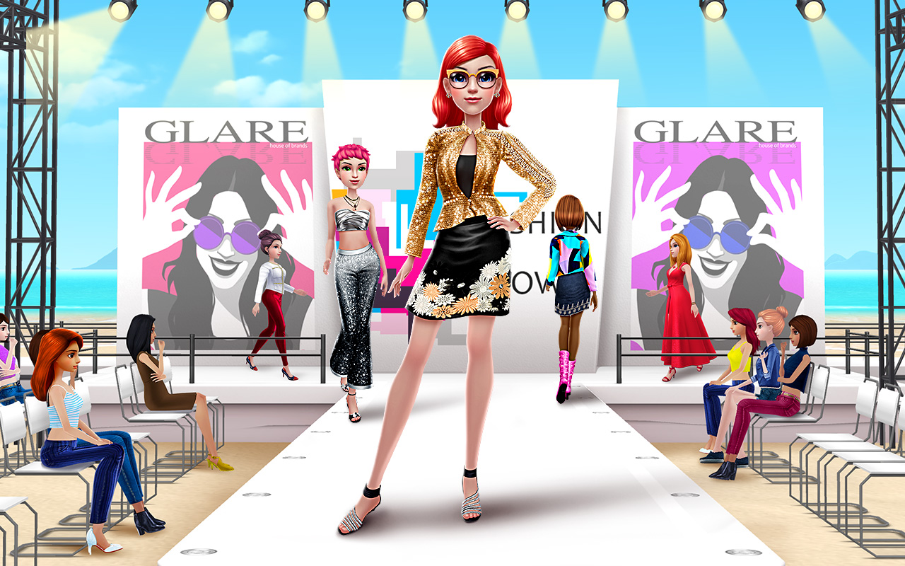 Jogo de estilista de moda 3D na App Store