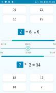 Multiplication table. Learn and Play screenshot 3