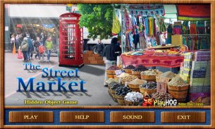 Street Market Free New Hidden Object Games screenshot 1