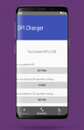 مغير دقة الشاشة DPI Changer DPI Checker screenshot 1