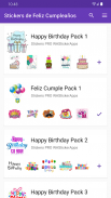 Stickers Feliz Cumpleaños screenshot 5