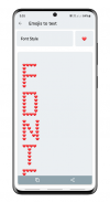 Font Style : cool text & emoji screenshot 1