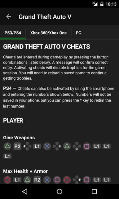 Download Android Cheats Apk